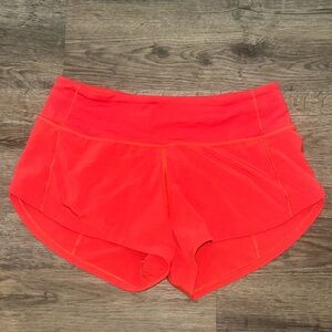 Lululemon red shorts
